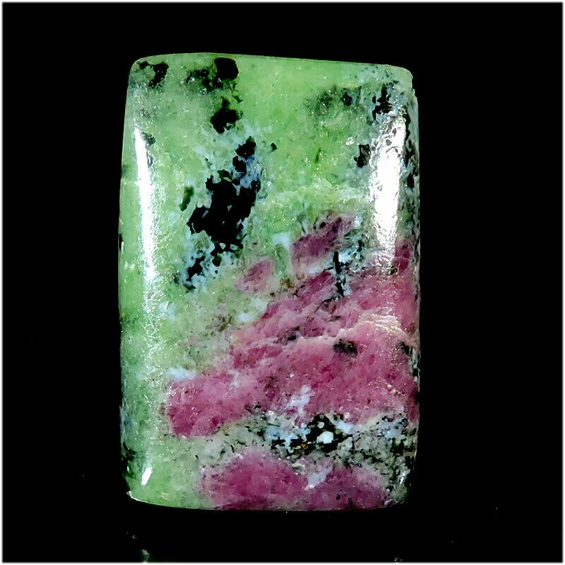 Natural Earth Mines Ruby Zoisite Octagon Cabochon Loose Gemstone 28.70cts Z133