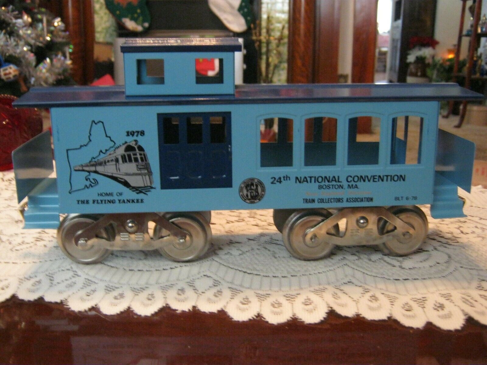 Mccoy Standard Gauge Train Tca Drover Caboose Boston Convention 1978