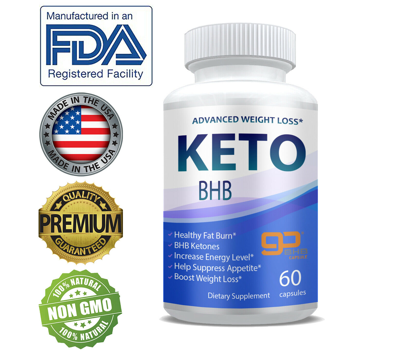 Shark Tank Keto Diet Pills Fast Weight Loss Supplements Keto Bhb Fat Burn Pills