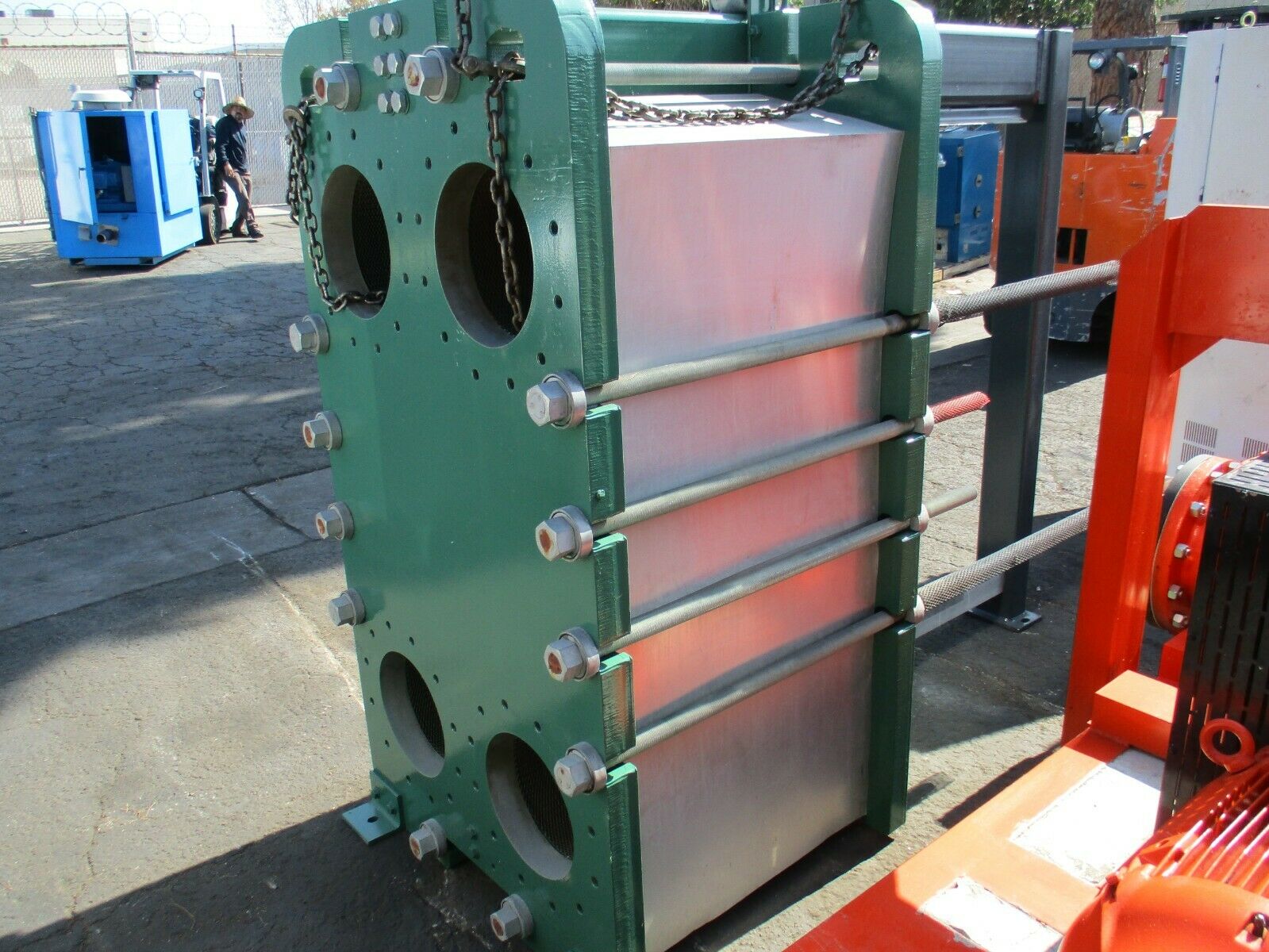 Xylem / Bell And Gosset Large Plate & Frame Heat Exchanger 150 Psi / 257 Degrees