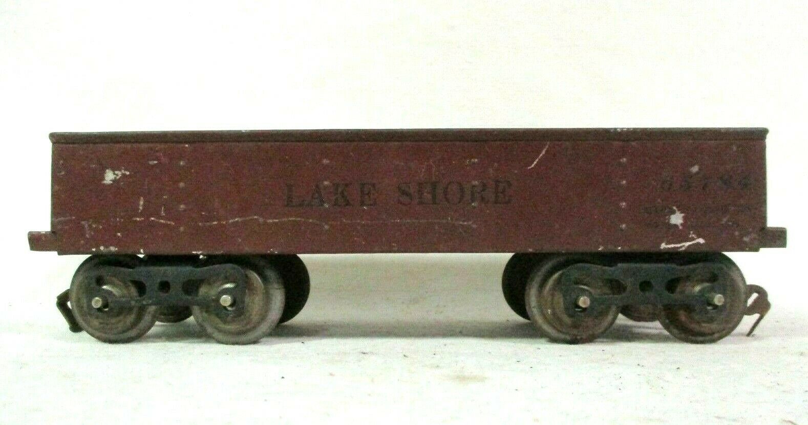 Lionel # 112 65784 Lake Shore Gondola Maroon Standard Scale Model Railway B68-44