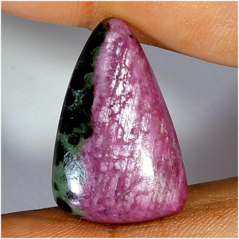 28.50ct. Natural Earth Mines Ruby Zoisite Pear Jewelry Making Loose Gemstone T13
