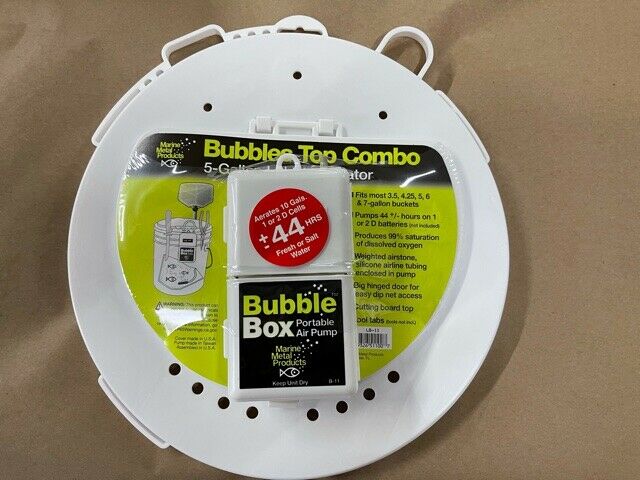 Bubbles Top 5 Gallon Bucket Lid Livewell