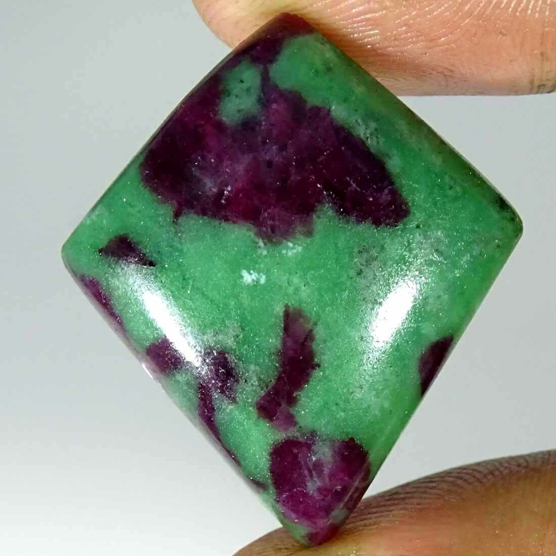 60.80cts Natural Ruby Zoisite Fancy Cabochon Loose Gemstone