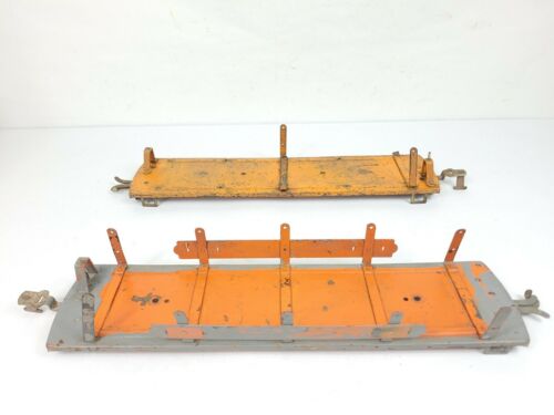 Lot Of 2 American Flyer 4023 Lumber Flatcar Standard Gauge X6088 Chassis Only