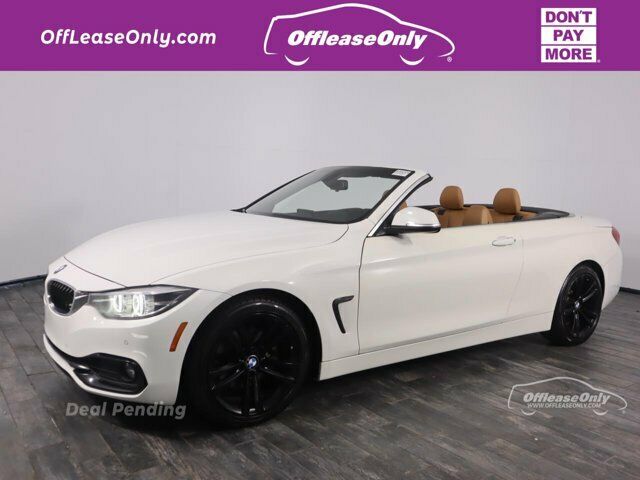 2018 Bmw 4-series 430i Convertible Rwd Off Lease Only 2018 Bmw 4 Series 430i Convertible Rwd Intercooled Turbo Premium