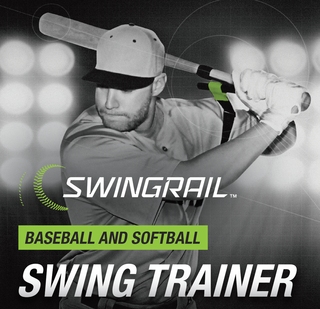Swingrail Baseball Softball Hitting Aid - Swing Training - Batting Trainer