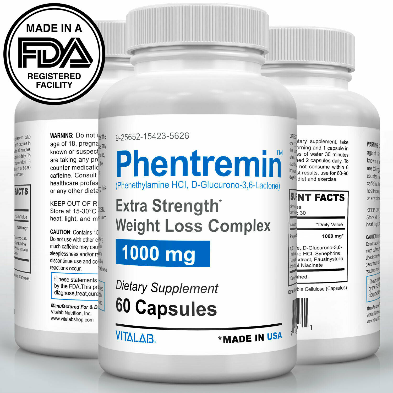 Phentremin® Extra Strength Weight Control Complex Appetite Suppressant 37.5