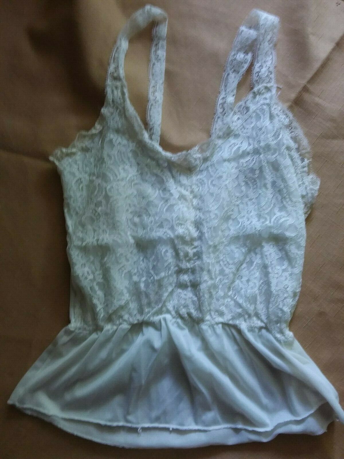 Vintage Lace Camisole Beau Femme Montgomery Ward